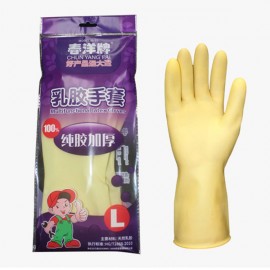 D-70本色 春洋牌多功能乳胶手套/双